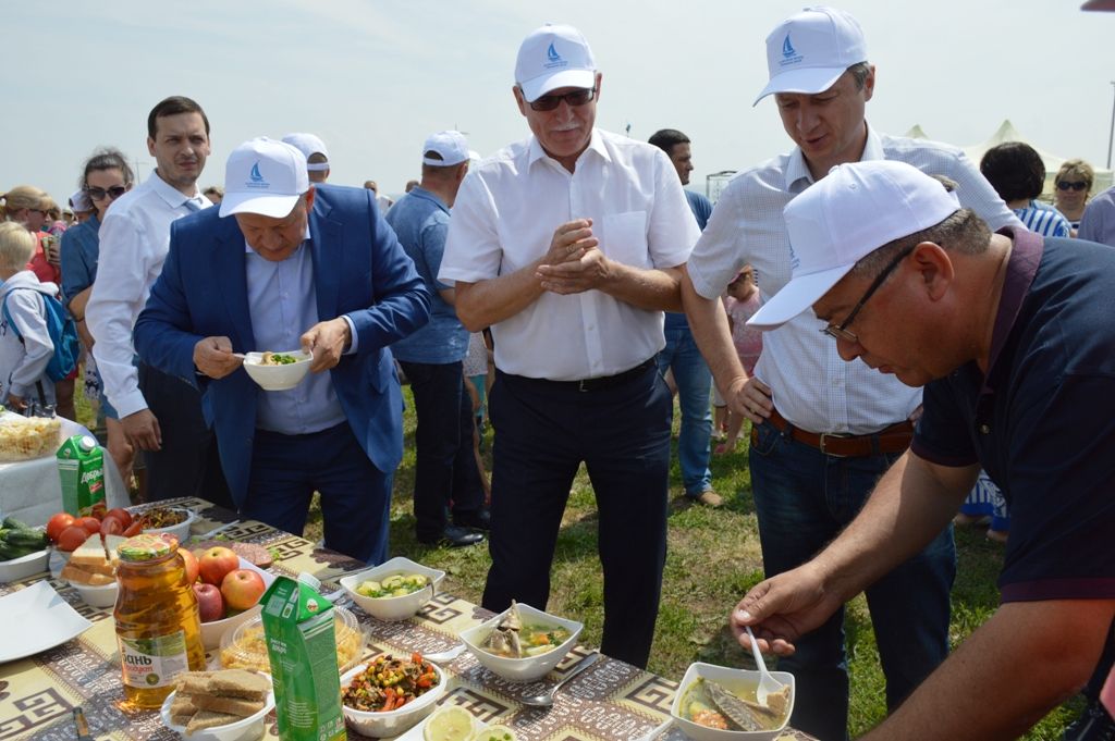 Фестиваль ухи в Лаишево 15.07.2018. Набережная Камы