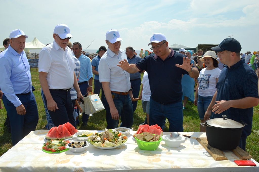 Фестиваль ухи в Лаишево 15.07.2018. Набережная Камы