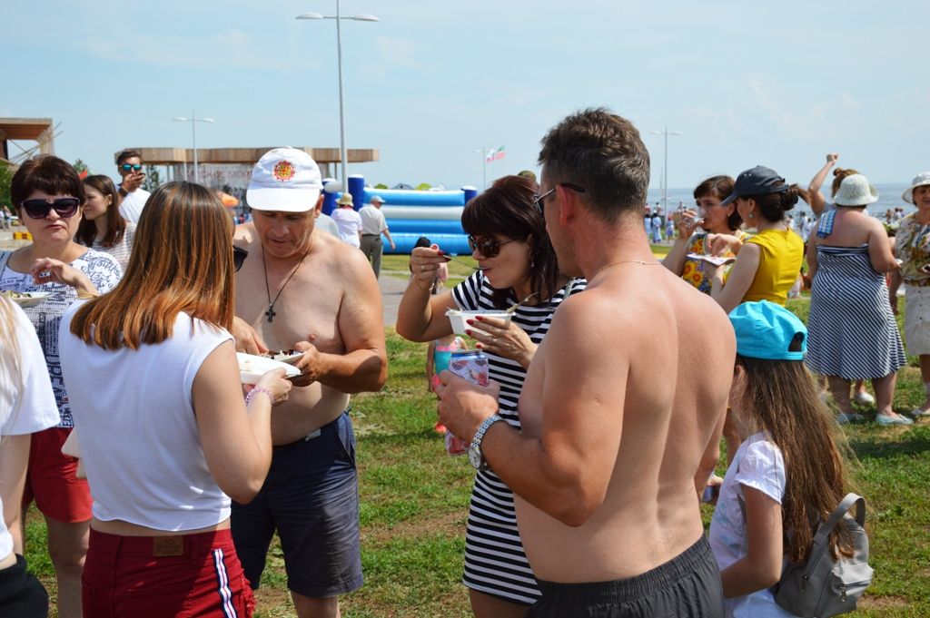 Фестиваль ухи в Лаишево 15.07.2018. Бесплатная уха