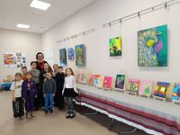 В Орловском СДК было солнечно в морозный день