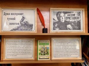Новая книжная выставка в Лаишеве посвящена 95-летию Анатолия Приставкина