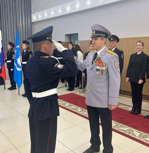 Торжественное мероприятие в Лаишевском техникуме: курсанты приняли присягу