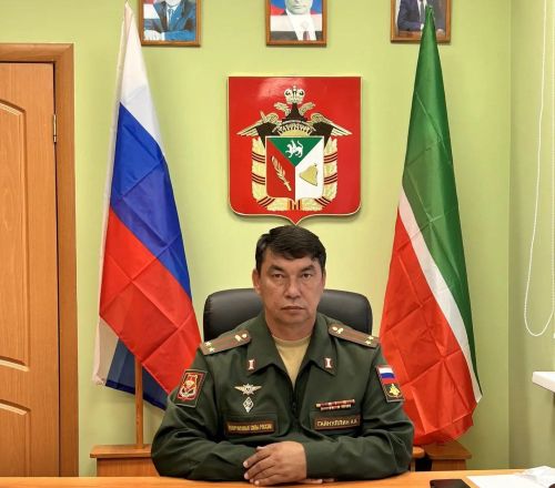 Путь служения: юбилей военного комиссара Лаишевского района Айрата Гайнуллина