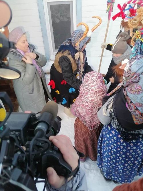 Как в Татарстане в селе Никольское колядки проходят