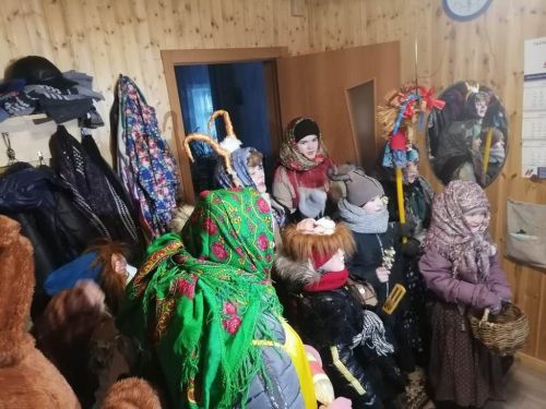 Как в Татарстане в селе Никольское колядки проходят