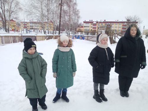 Новогодние праздники для лаишевских детей начались с активных игр на свежем воздухе