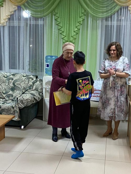 В конкурсе «Новогодняя открытка» активно участвовали воспитанники Лаишевского детского дома