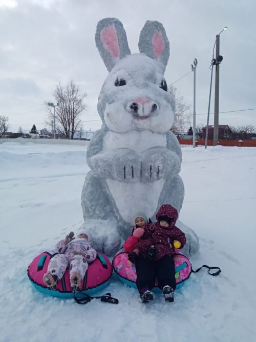 Новогодние праздники для лаишевских детей начались с активных игр на свежем воздухе