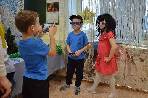 Выступление детей Столбищенского детского сада «Сказка»