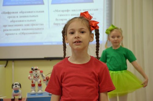 Выступление детей Столбищенского детского сада «Сказка»
