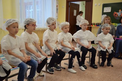 Выступление детей Столбищенского детского сада «Сказка»