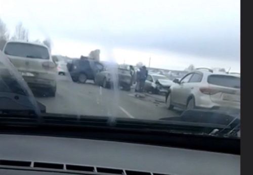 Массовое ДТП в Лаишевском районе