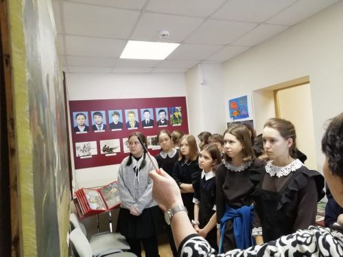 Лаишевские гимназисты узнали, как ковалась Великая Победа