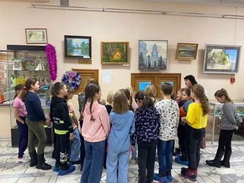 Каникулы с пользой: лаишевские школьники побывали в музее