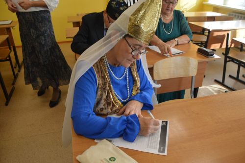 В 26 школах Лаишевского района  писали «Татарча диктант»
