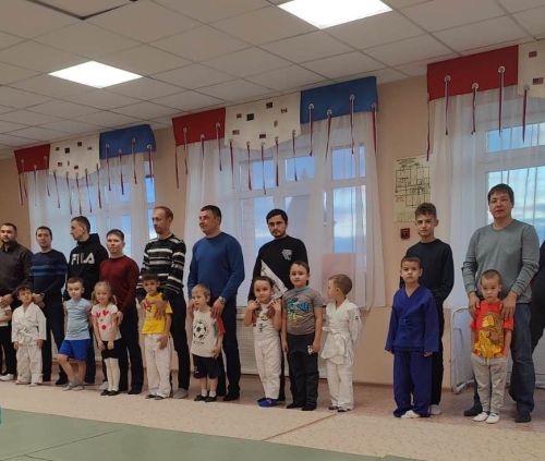 В  детском саду «Ромашка» прошел фестиваль дошкольного дзюдо, приуроченный к Дню отца
