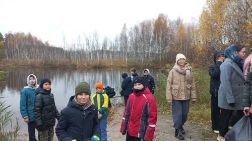 На озере Моховое в Лаишевском районе провели субботник