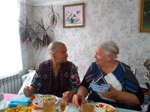 В Лаишеве ТОС «Сабантуй» пригласил на посиделки детей войны