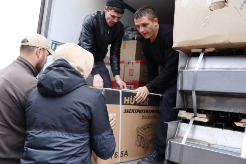 Из Лаишевского района в зону спецоперации отравлен двенадцатый гуманитарный груз