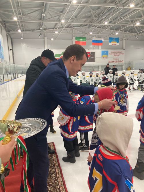 В Лаишево завершился турнир по хоккею «Ястреб Cup»
