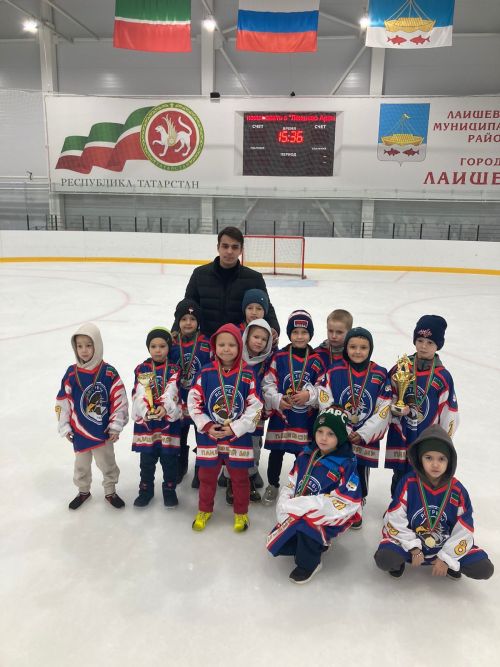 В Лаишево завершился турнир по хоккею «Ястреб Cup»
