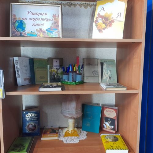 В Лаишевской Центральной библиотеке представлена книжная выставка «Учитель поэтами воспетый».