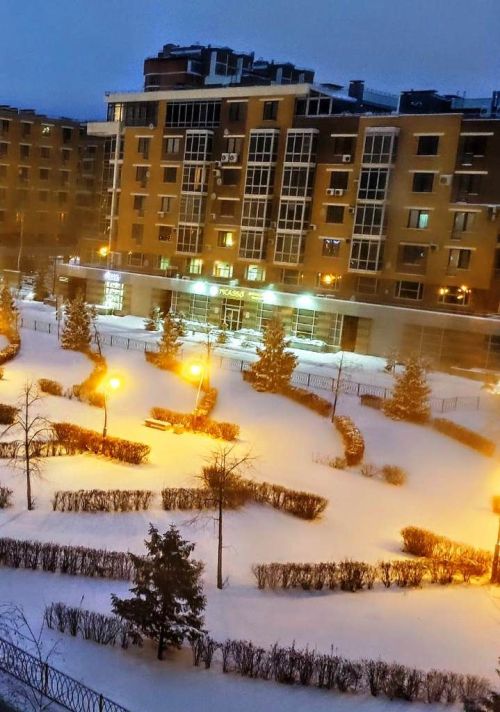 В Казань опять пришла зима...