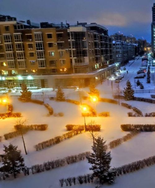 В Казань опять пришла зима...