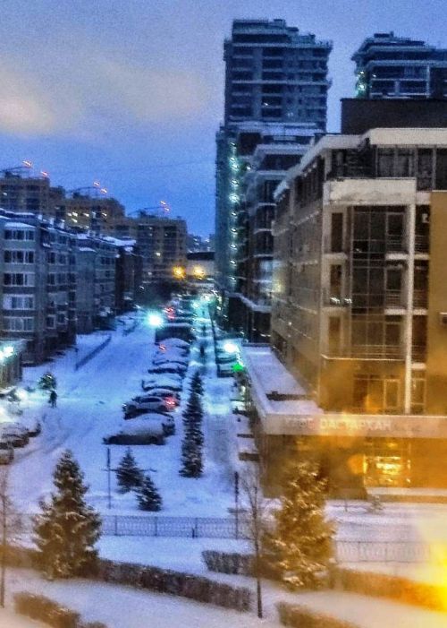 В Казань опять пришла зима...