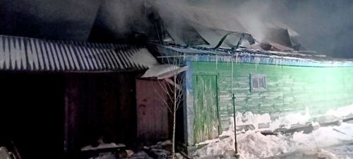 В Лаишевском районе во время пожара погиб человек…