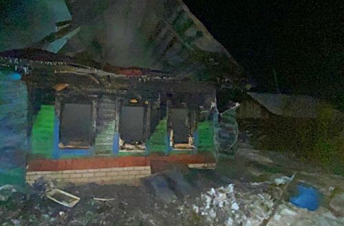 В Лаишевском районе во время пожара погиб человек…