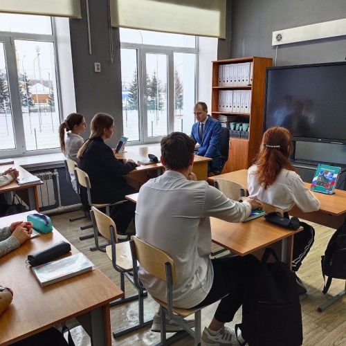 Сокуровские школьники встретились с экспертом по интеллектуальной собственности