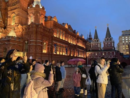 Учащиеся Нармонской школы Лаишевского района посетили Москву во время каникул