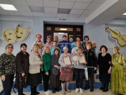 В холодный зимний день прошла теплая встреча друзей