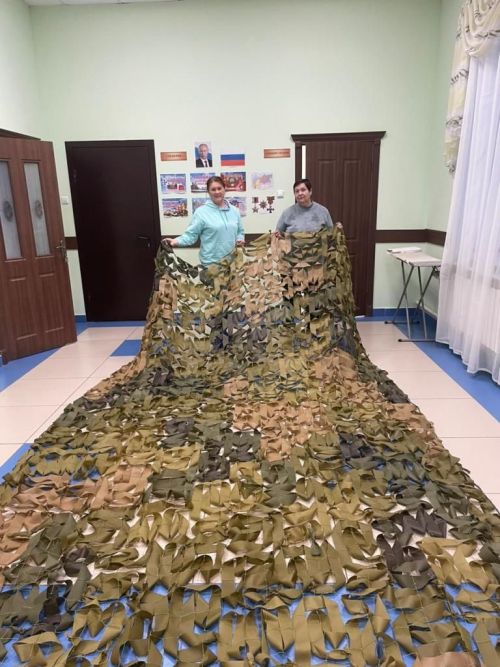 Все СВОи. Любовь Хасанова рассказывает о тонкостях плетения маскировочных сетей