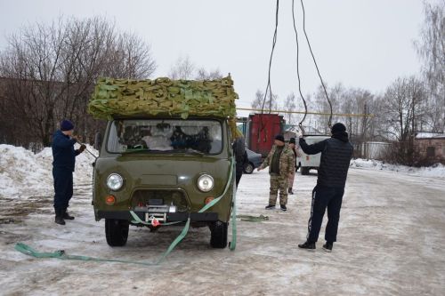 Гуманитарный груз для бойцов СВО собирали в Лаишево