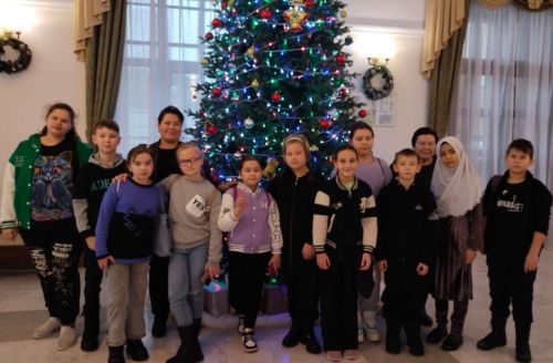 Новогоднее путешествие в страну Маленького волшебника совершили ребята 4 класса Лаишевской школы № 3