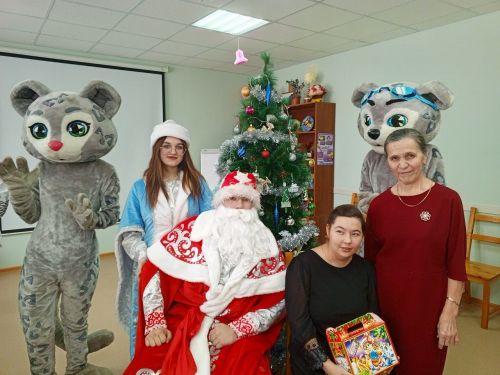 Новогодние праздники у получателей социальных услуг Лаишевского района