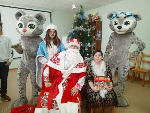 Новогодние праздники у получателей социальных услуг Лаишевского района