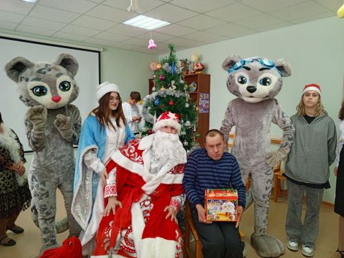 Новогодние праздники у получателей социальных услуг Лаишевского района