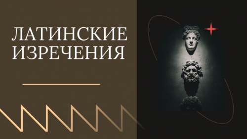 «Слова волнуют, примеры увлекают». Как читаются известные латинские выражения