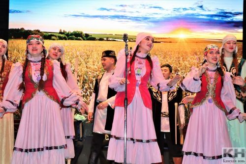 Яркий этно-мюзикл прошел в Лаишевском РДК