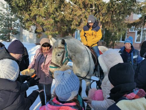 В гостях у Лаишевского реабилитационного центра побывали четвероногие друзья