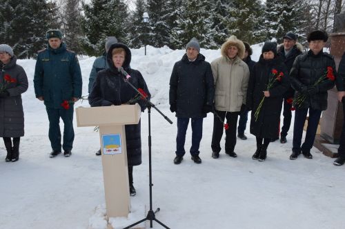 Лаеш районы халкы интернационалист сугышчыларны искә алды