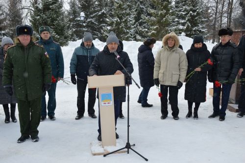 Лаеш районы халкы интернационалист сугышчыларны искә алды