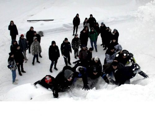 Веселую Масленицу отметили в Лаишевском техникуме