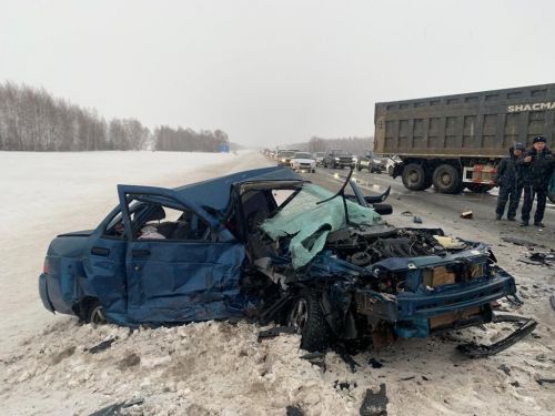 В Лаишевском районе в ДТП погибла молодая девушка