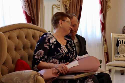 Золотая свадьба семьи Слеповых Николая и Галины