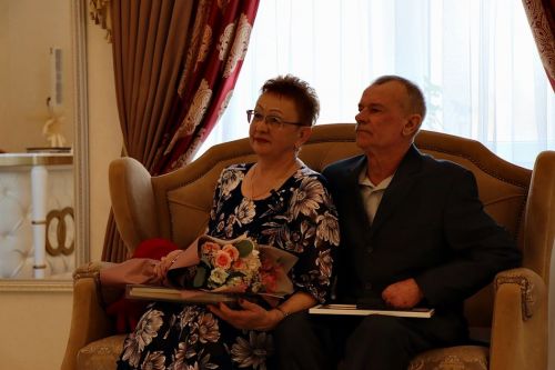 Золотая свадьба семьи Слеповых Николая и Галины