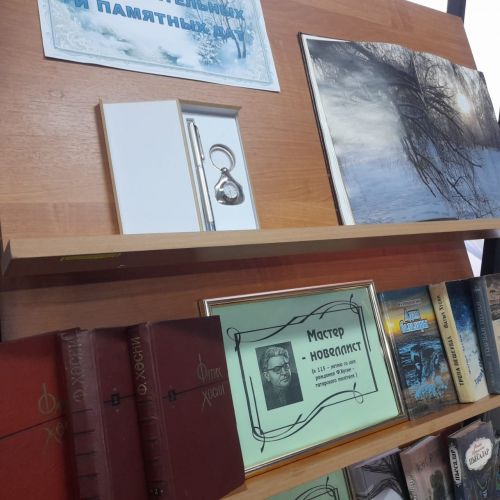Лаеш шәһәре үзәк китапханәсендә Фатих Хөсни мирасы белән танышырга мөмкин